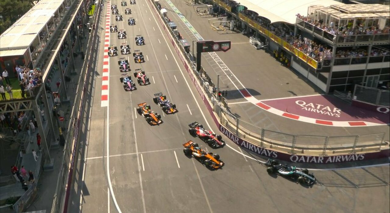 gp baku la diretta russell subito al comando piastri secondo le due red bull superano leclerc da Ilmessaggero.it gp baku la diretta russell subito al comando piastri secondo le due red bull superano leclerc