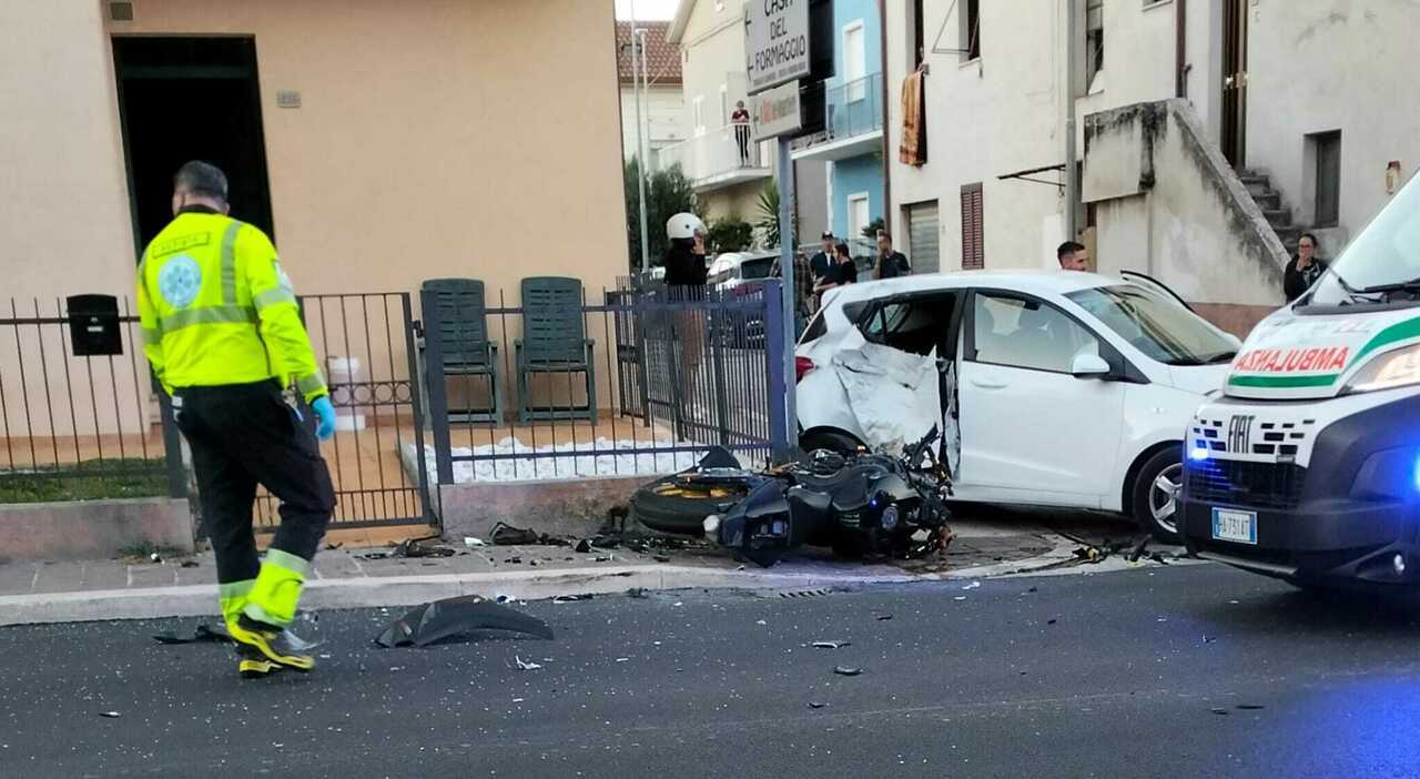 domenica tragica sulle strade due centauri morti nel maceratese a distanza di pochi chilometri