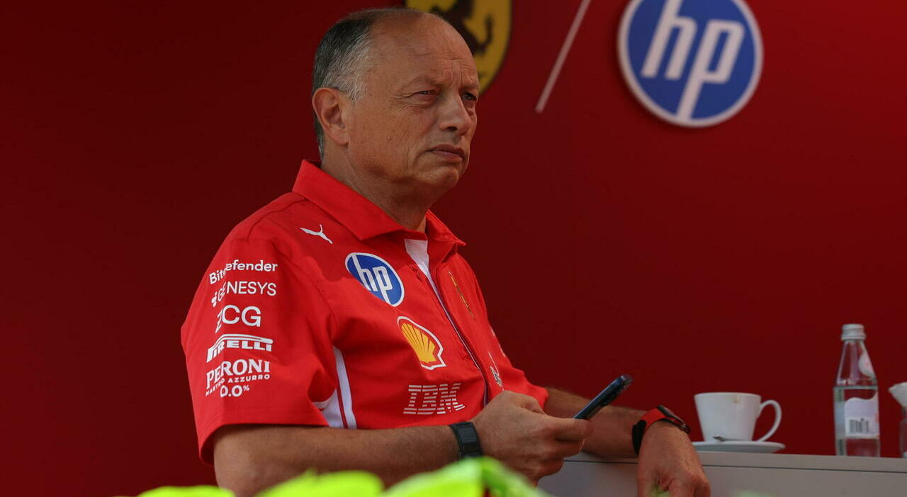 Il team principal Ferrari Fed Vasseur