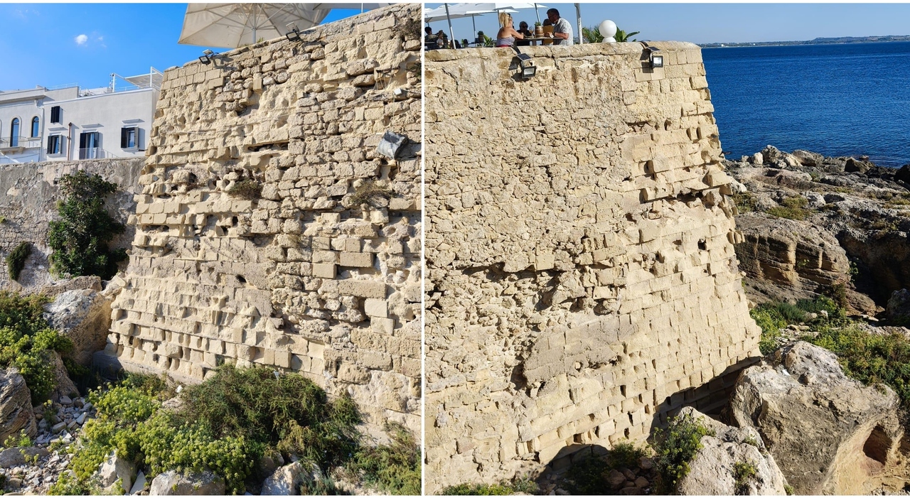 mura urbiche di gallipoli a rischio crolli degrado lamentele dei residenti e i fondi per il restauro da Quotidianodipuglia.it mura urbiche di gallipoli a rischio crolli degrado lamentele dei residenti e i fondi per il restauro