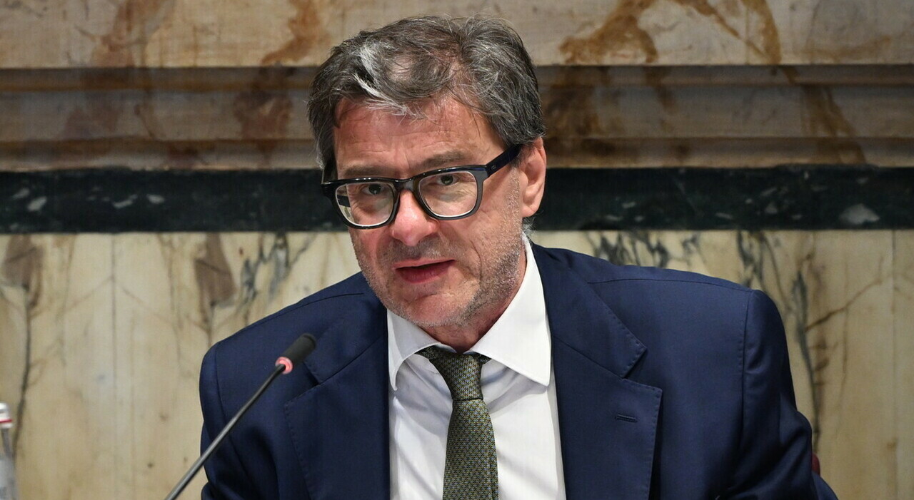 il ministro dell'Economia, Giancarlo Giorgetti