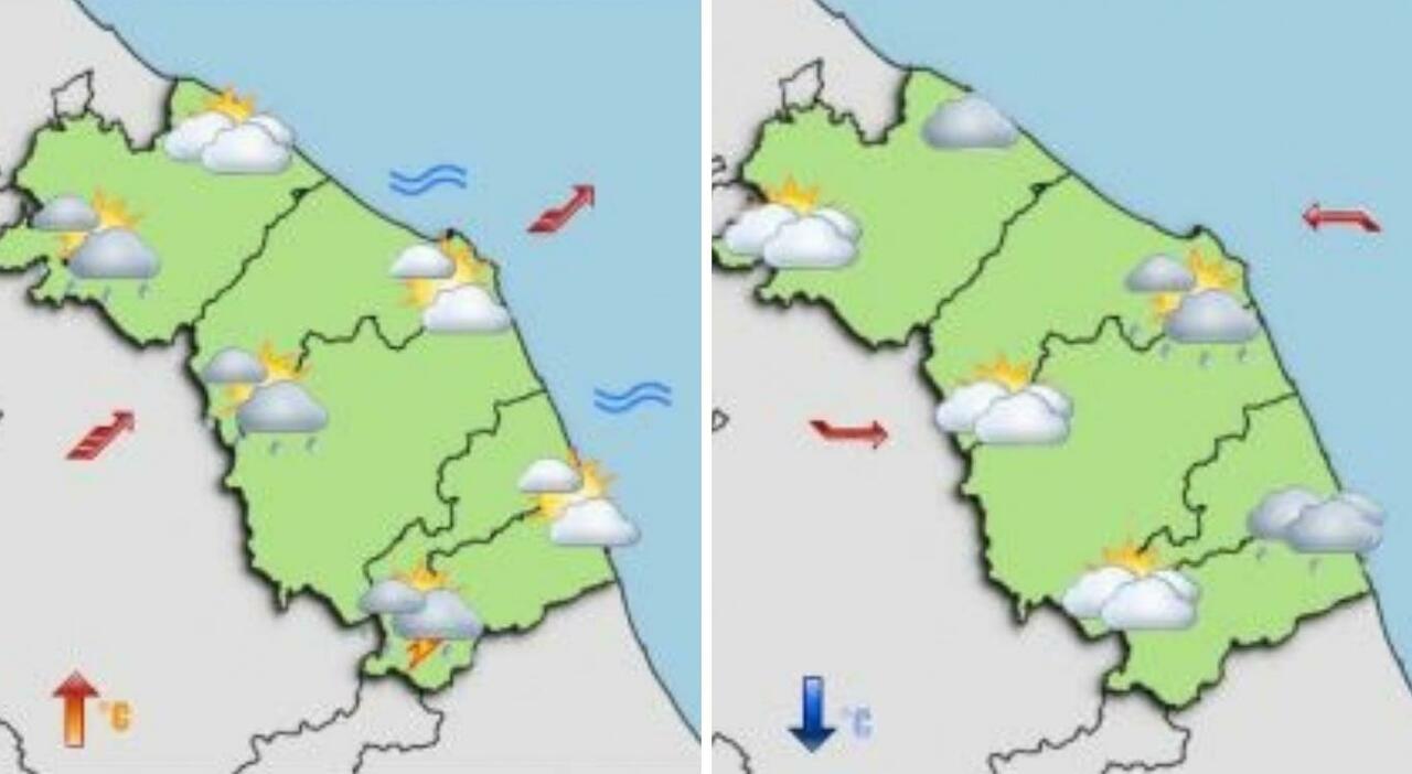 marche tre giorni di pioggia e temporali con allerta meteo il maltempo entra nel vivo ecco le previsioni fino a sabato da Corriereadriatico.it marche tre giorni di pioggia e temporali con allerta meteo il maltempo entra nel vivo ecco le previsioni fino a sabato