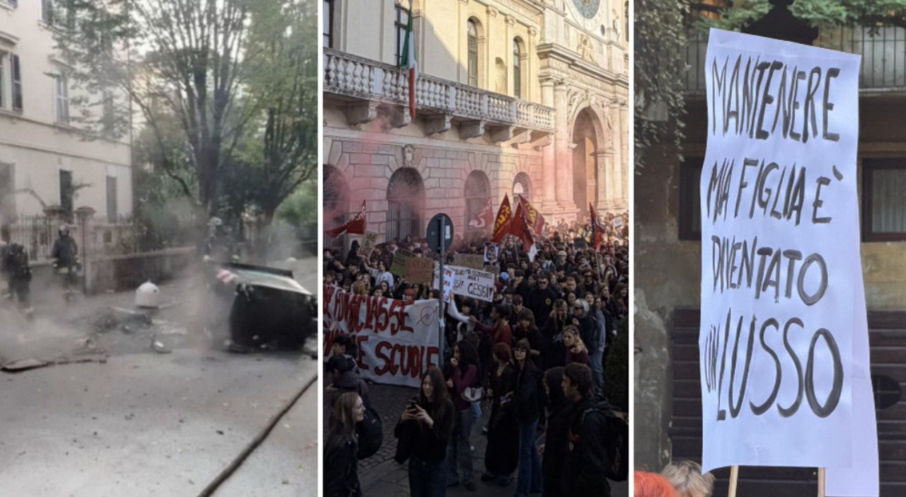studenti in rivolta danno fuoco ai cassonetti fuori dalla scuola la chat usata per mobilitarsi parigi contagia il veneto cortei nelle citt224 da Ilgazzettino.it studenti in rivolta danno fuoco ai cassonetti fuori dalla scuola la chat usata per mobilitarsi parigi contagia il veneto cortei nelle citt224