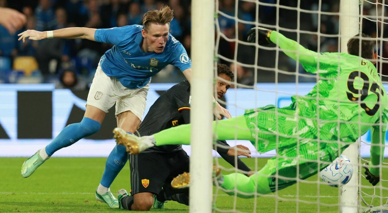napoli roma 3 3 ad allegri non bastano mctominay e anguissa azzurri rimontati due volte