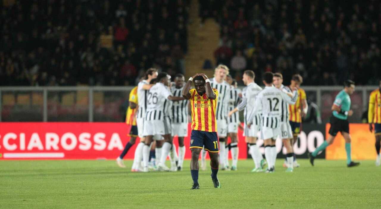 la juve si riscopre operaia il lecce ci prova ma non punge spalletti espugna il via del mare e si rilancia