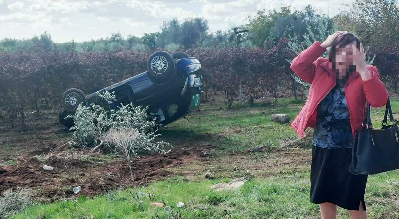 auto sbanda per evitare il frontale e si ribalta nei campi sulla cellino oria madre e figlia ferite caccia al pirata da Quotidianodipuglia.it auto sbanda per evitare il frontale e si ribalta nei campi sulla cellino oria madre e figlia ferite caccia al pirata