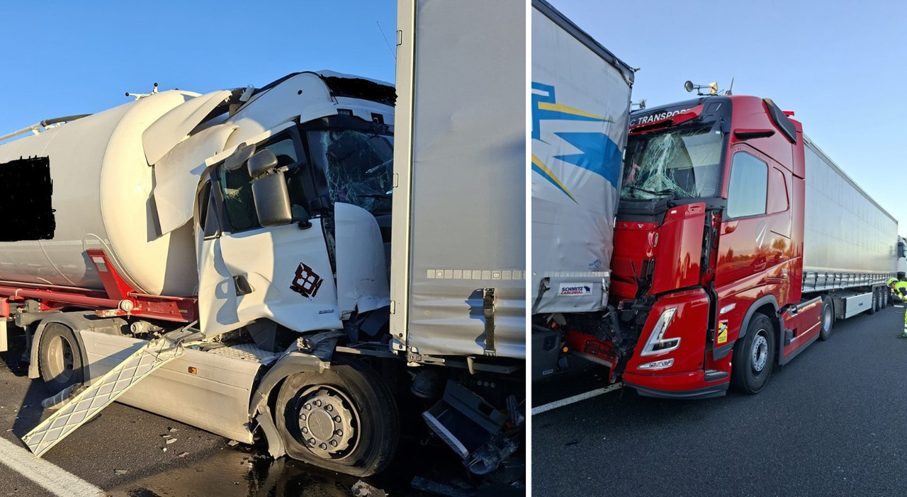 a4 incidente tra quattro tir riaperto il tratto tra portogruaro e san stino ma rimane il traffico da Ilgazzettino.it a4 incidente tra quattro tir riaperto il tratto tra portogruaro e san stino ma rimane il traffico