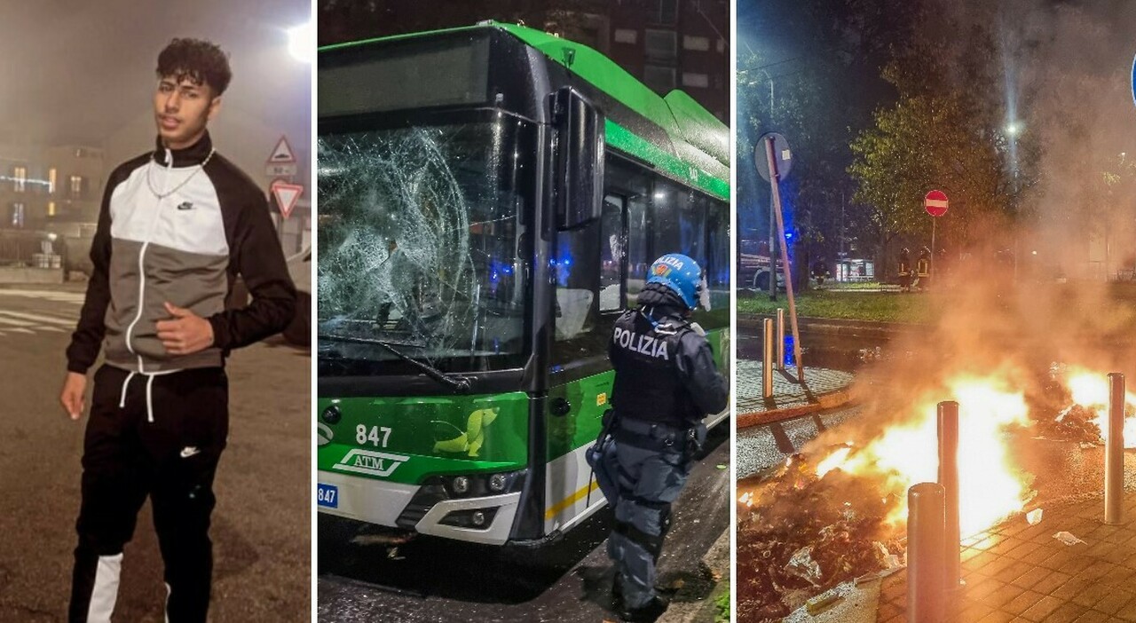 ?Ramy Elgaml morto a 19 anni, notte di tensione a Milano: devastato un filobus, caos e incendi. Residenti nel panico