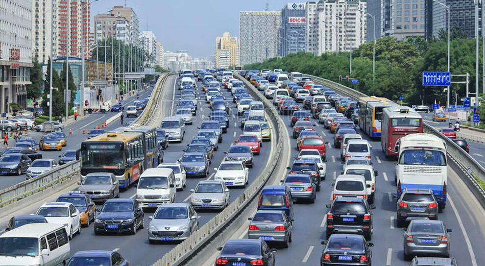 Traffico a Pechino