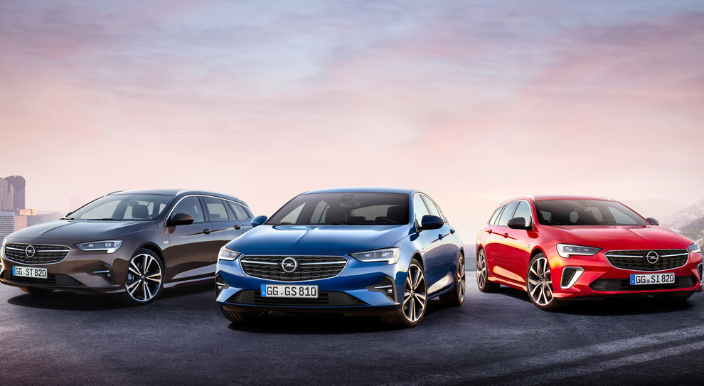 La famiglia della Opel Insignia