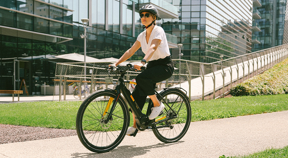 Una e-bike per la soluzione di micromobilità sostenibile ideata da Pirelli e che mette a disposizione delle aziende una flotta di e-bike Pirelli per i propri dipendenti