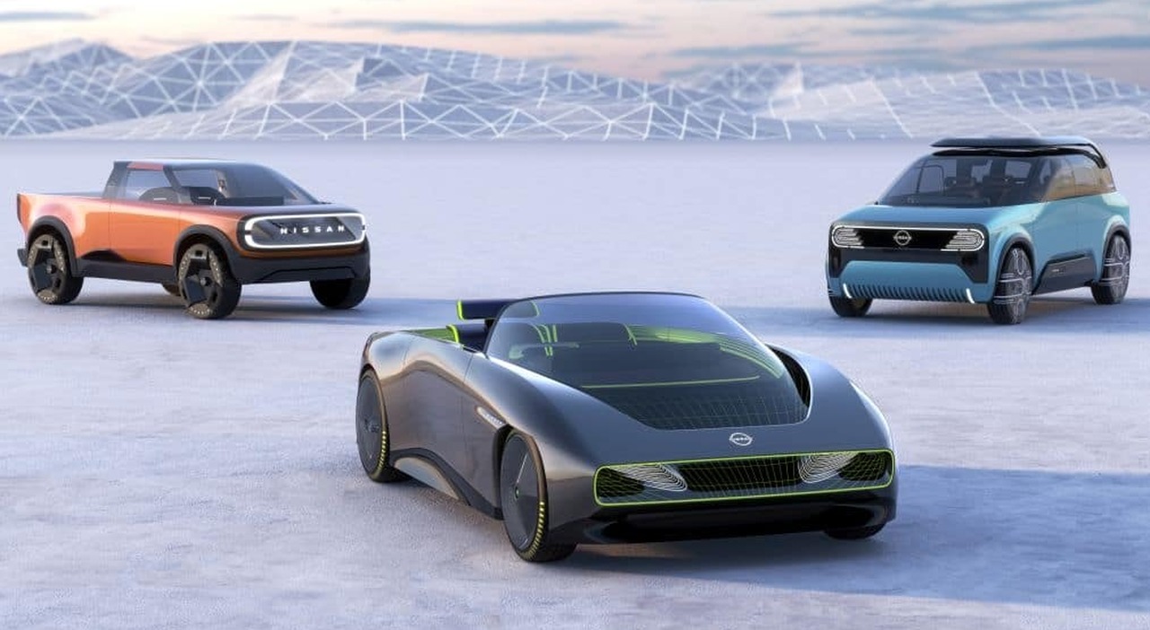 I tre concept presentati con il piano Nissan ambition 2030