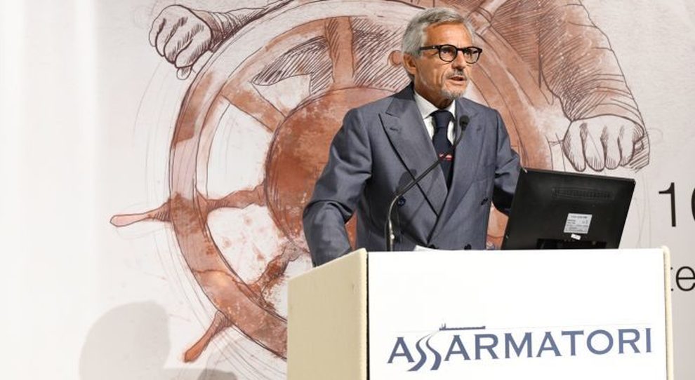 Stefano Messina, il presidente di Assarmatori che ha aperto la prima assemblea annuale