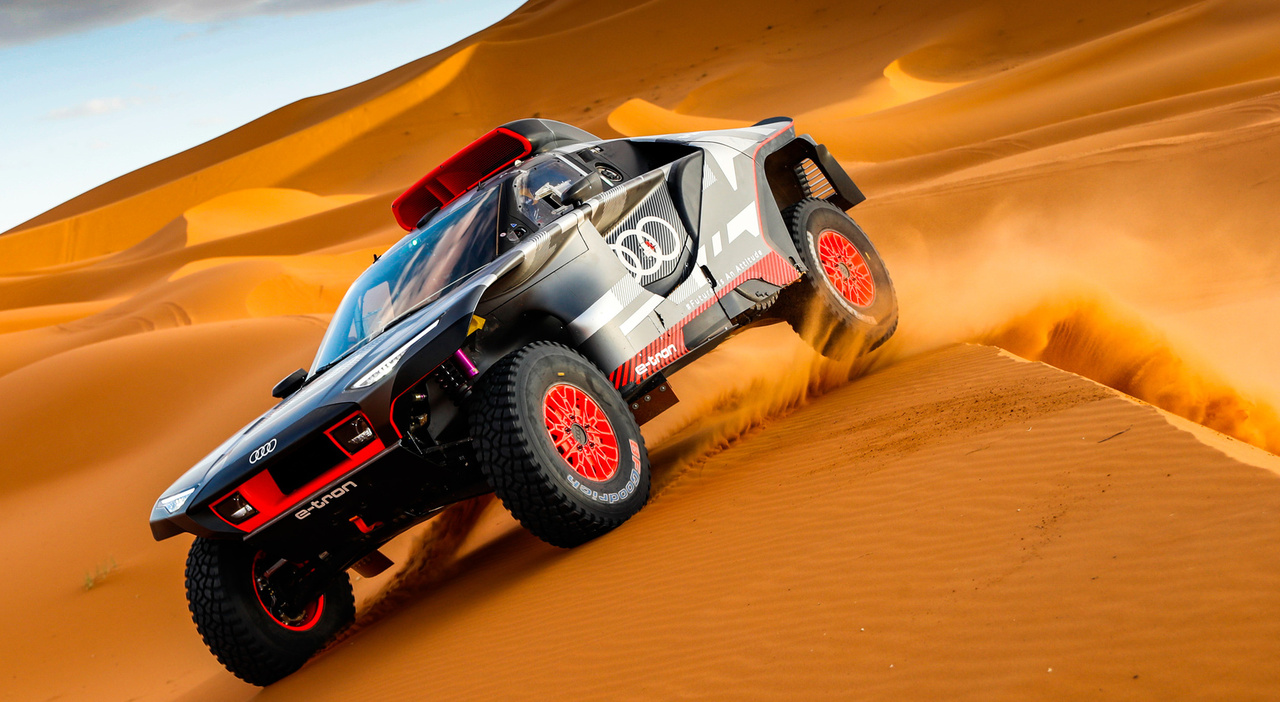 Il prototipo Audi per la Dakar ancora da svelare