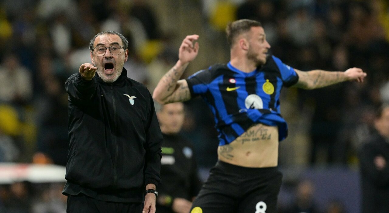 Lazio pierde 3-0 ante el Inter en la semifinal de la Supercopa: las palabras de Maurizio Sarri