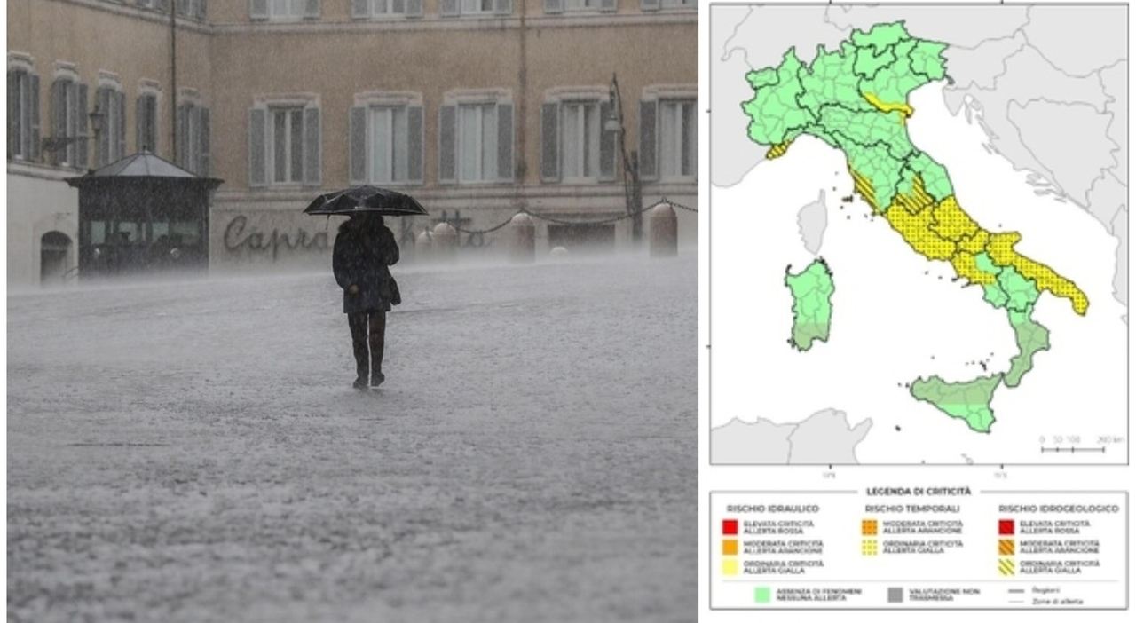 Meteo, Allerta In Cinque Regioni: Sabato Attesi Temporali, Grandinate E ...