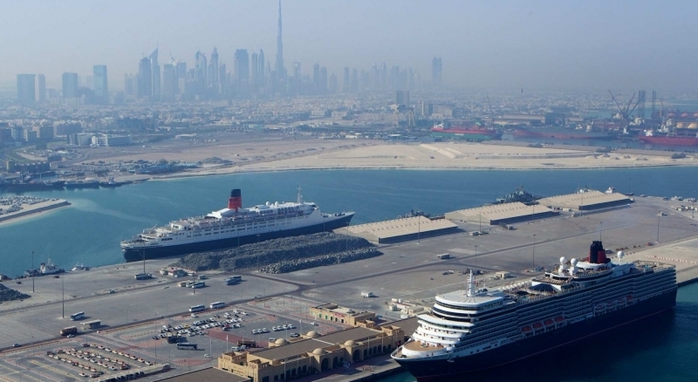 Il porto di Dubai, una delle mete preferite dai crocieristi per Natale e Capodanno