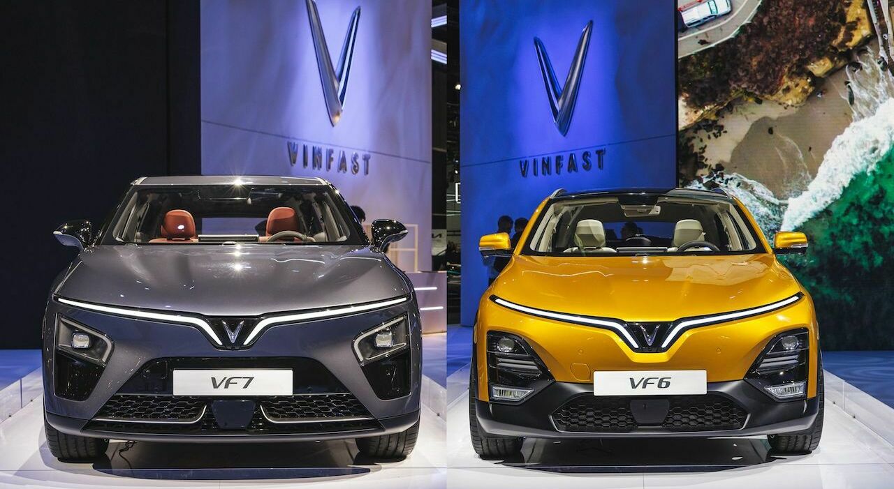 i nuovi VF 6 e VF 7, due crossover completamente elettrici il cui stile è nato da una collaborazione in Piemonte, con la Torino Design