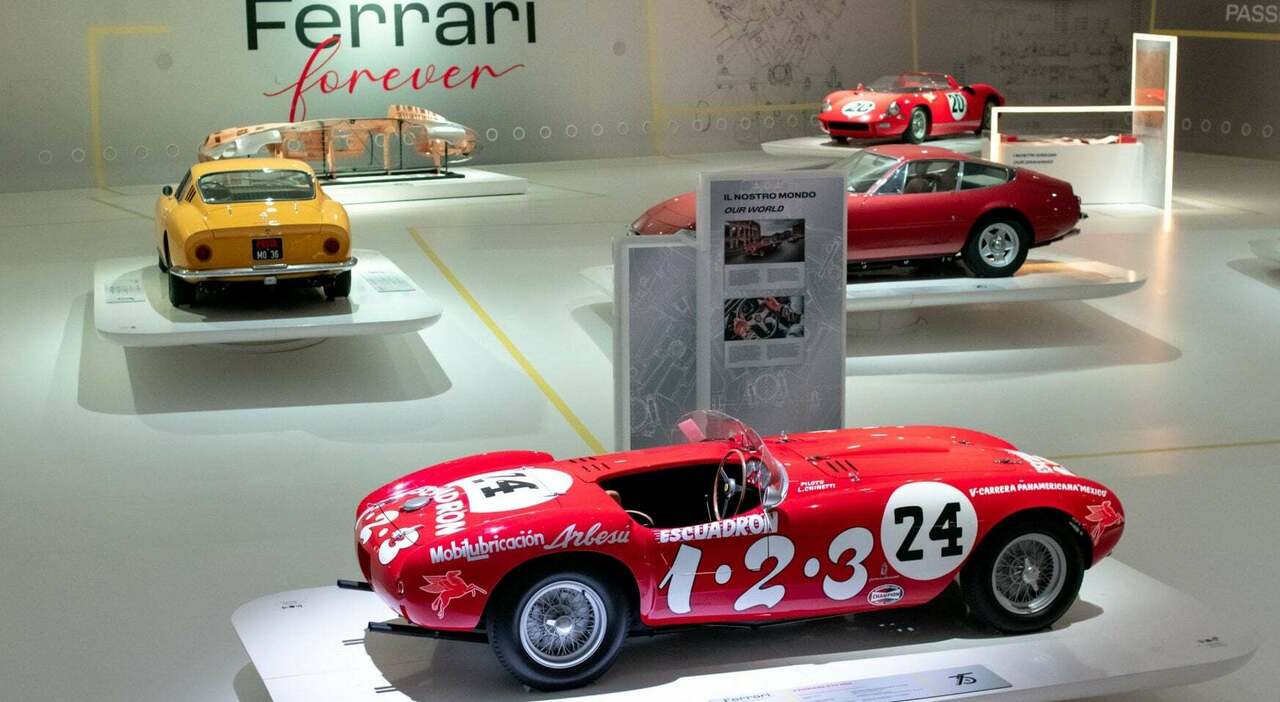 al Museo Enzo Ferrari di Modena, ‘Ferrari Forever’ mostra dedicata al mondo delle classiche
