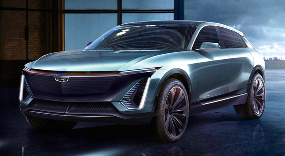 Una anticipazione della prima Cadillac completamente elettrica che sarà presentata ufficialmente al prossimo Salone di Detroit di giugno 2020