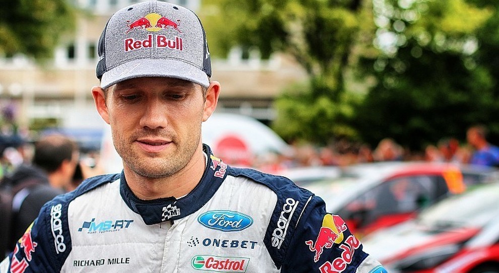 Sebastien Ogier, si è appena riconfermato campione del mondo WRC con la Ford Fiesta