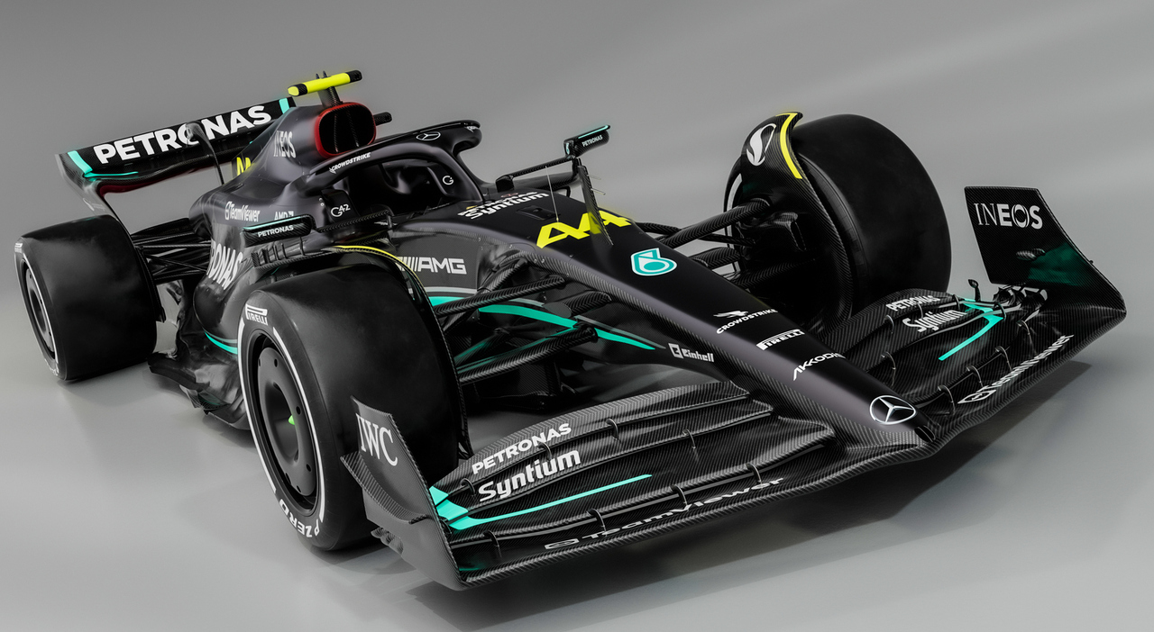 La Mercedes W14 per la prossima stagione di Formula 1