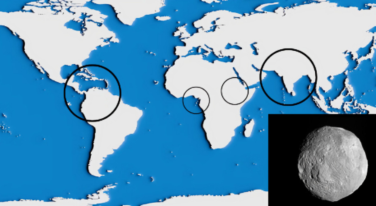 Asteroide YR4 dove può colpire? La mappa dei Paesi a rischio. Nasa raddoppia il rischio di impatto