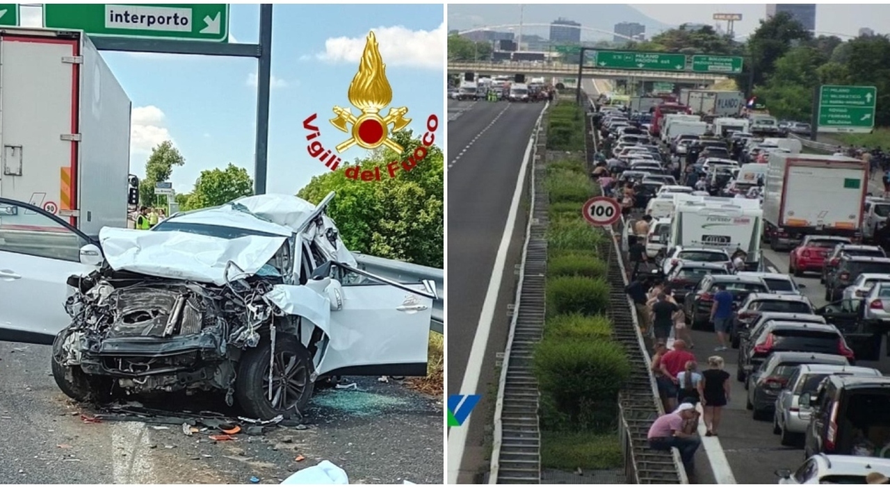 Incidente A A Padova Est Un Morto E Feriti Anche Gravi Chiuso Il Tratto Di Autostrada In