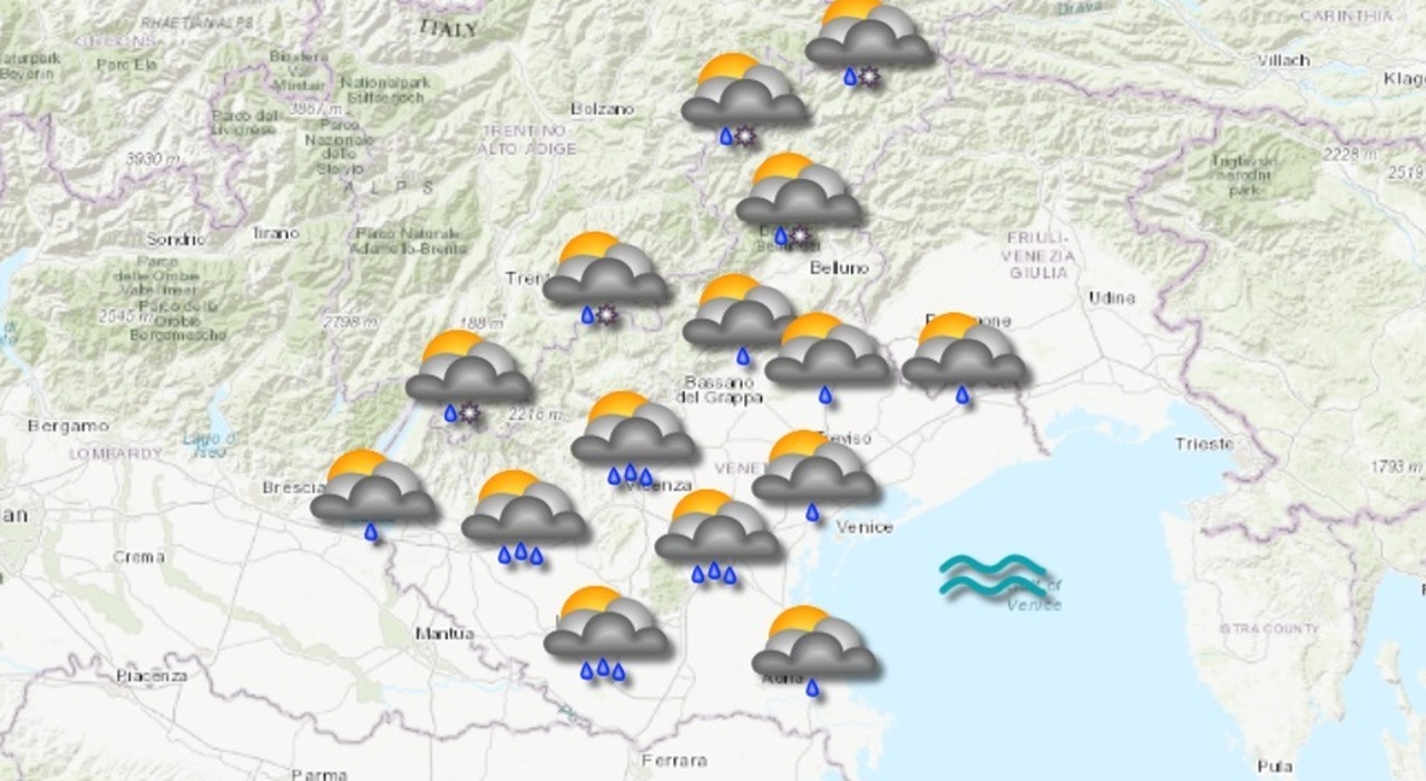 Maltempo, Previsioni Meteo In Veneto E Fvg Per Il Ponte Del 25 Aprile