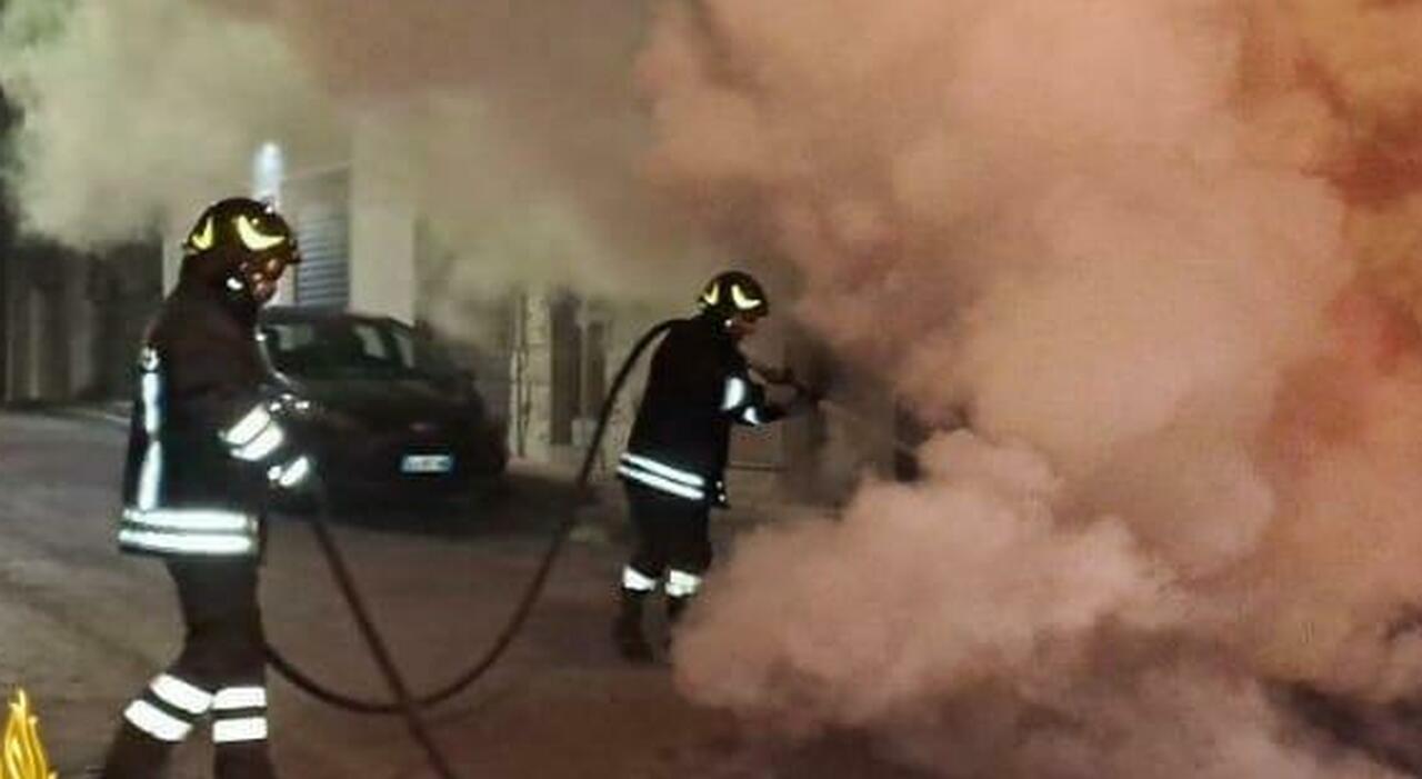 Salento, incendio in abitazione: ustionato un uomo