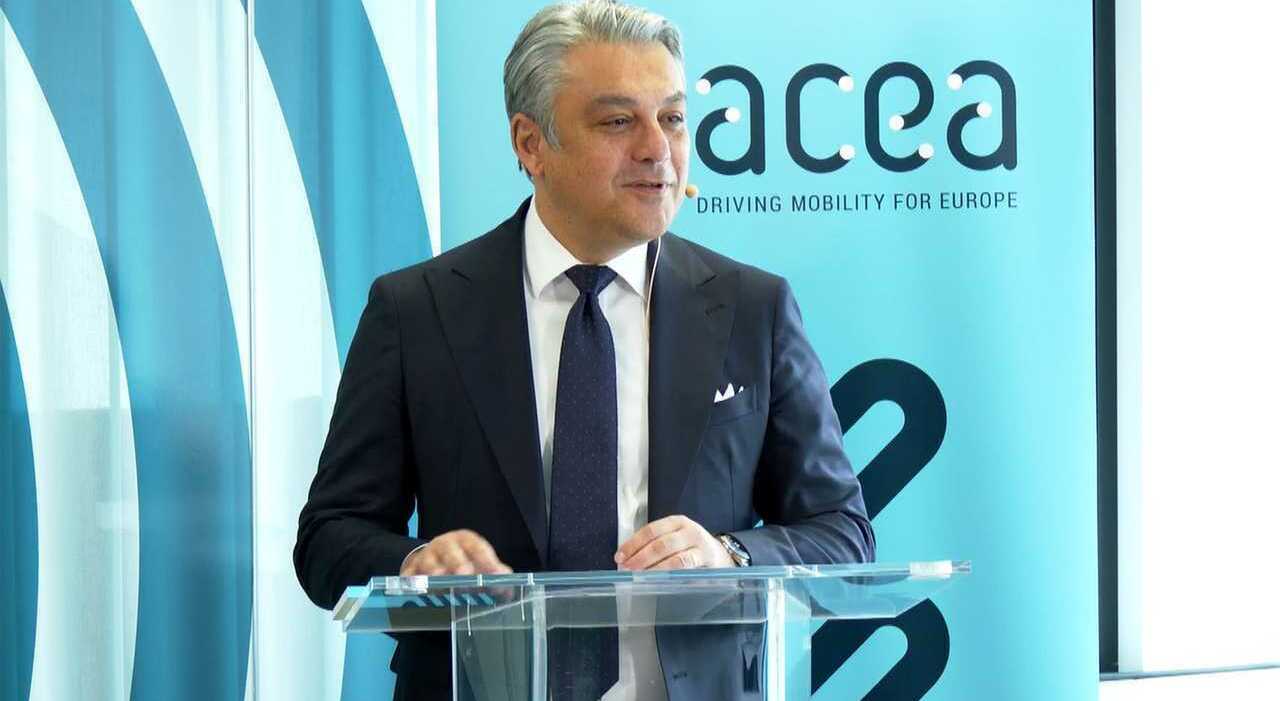 Luca de Meo, presidente dell Acea e direttore generale del Gruppo Renault