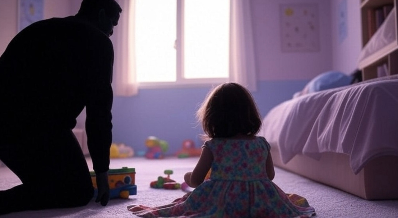 Bambina di 5 anni violentata da un amico di famiglia a Natale, il papà lo scopre grazie alle telecamere. «Non era la prima volta»