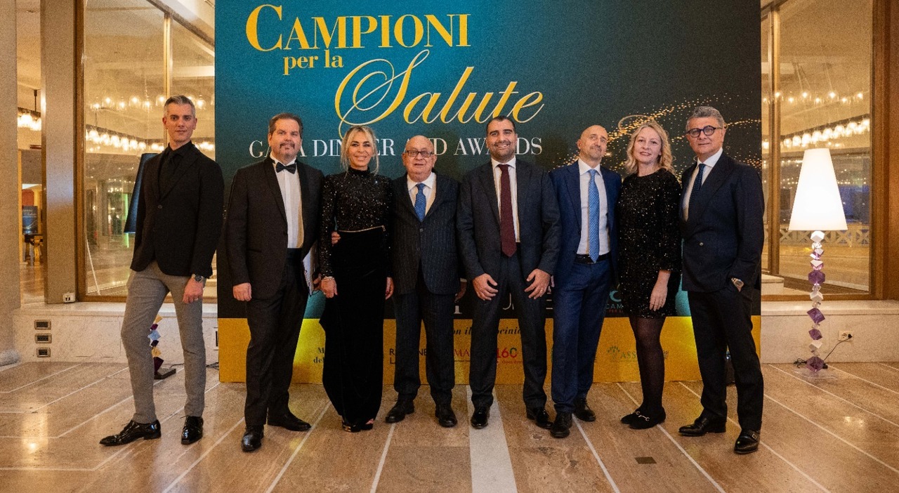 Förderung des sozialen Wandels durch Sport: Gala Dinner & Awards „Champions für die Gesundheit" in Rom