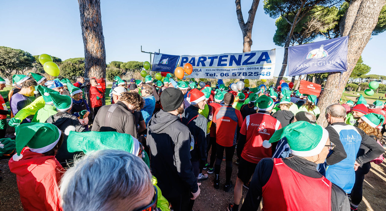 Corse di solidarietà nel cuore verde di Roma