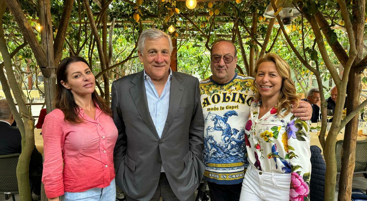 G7 Capri 2024, per il ministro Tajani fuori programma nella limonaia di Paolino