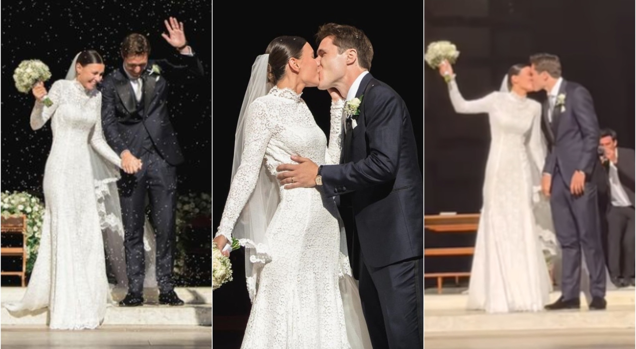 Federico Chiesa y Lucia Bramani: una boda en el Duomo de Grosseto