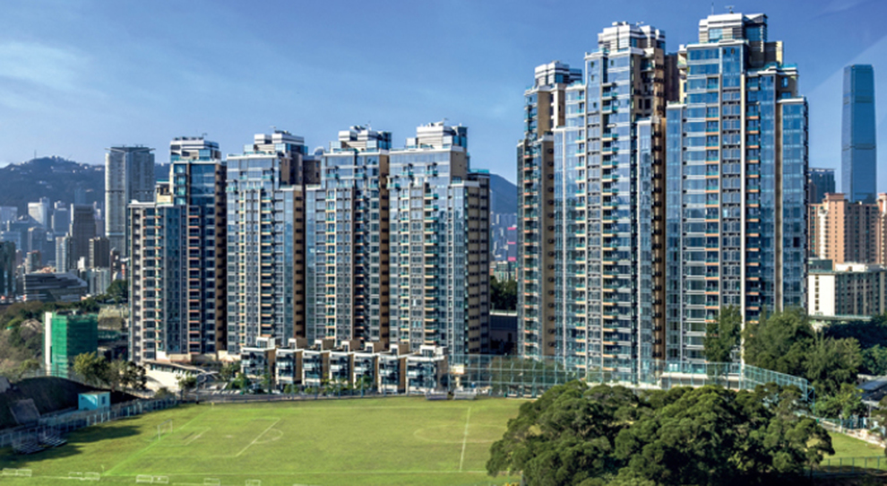 Il complesso Ultima della Sun Hung Kai Properties con il posto auto dei record