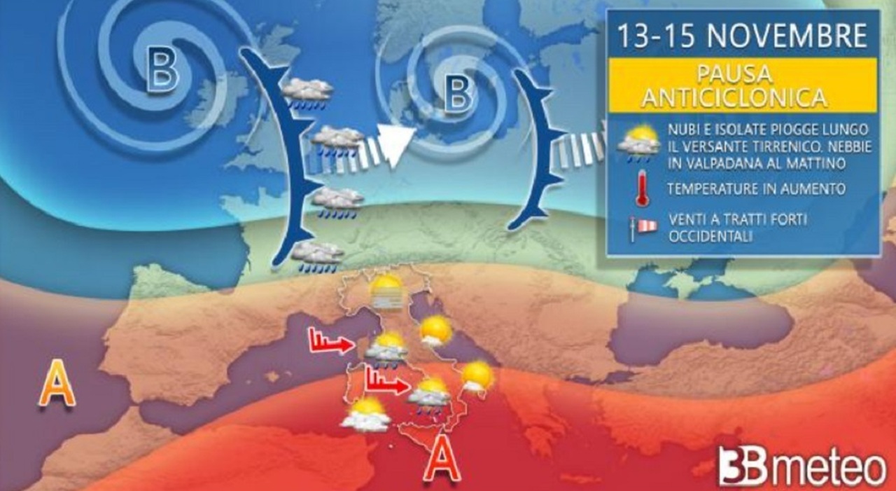 Meteo, L'anticiclone Porta L'estate Di San Martino (ma Con Nebbia E ...