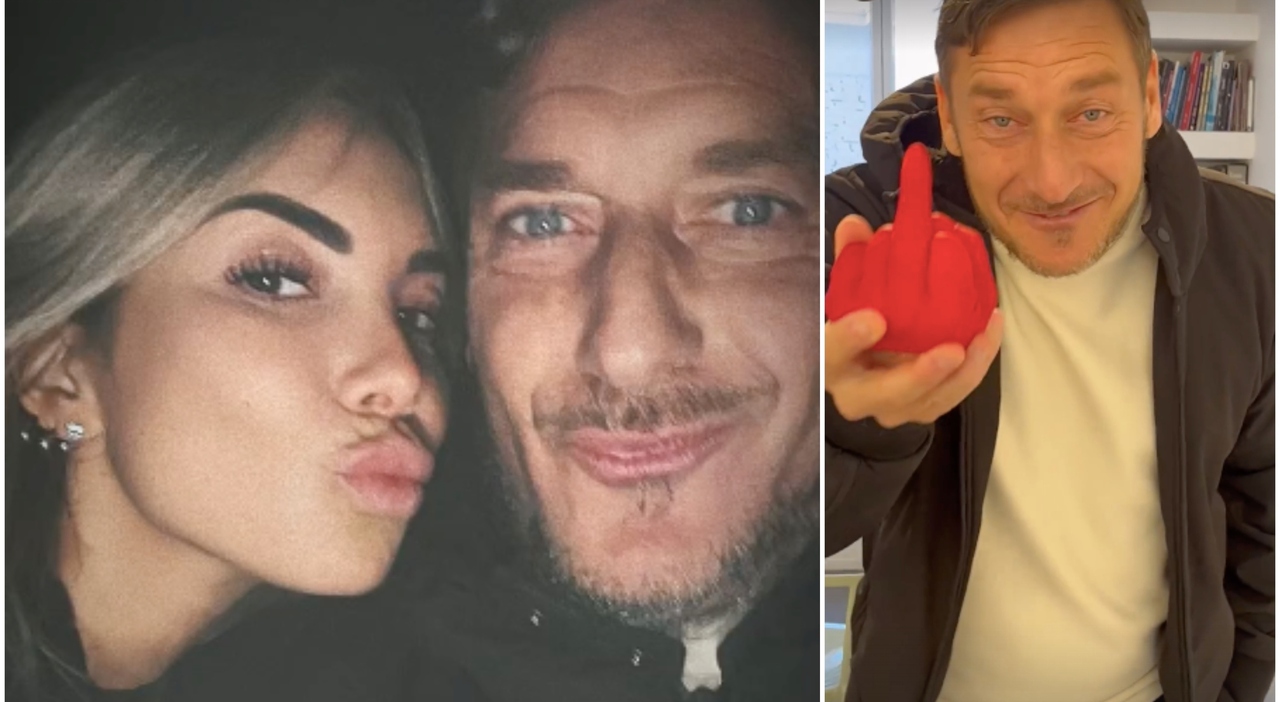 Totti e Noemi in gita a Venezia, prima la sorpresa romantica e poi la gag «Amore, che hai trovato?» Immagine