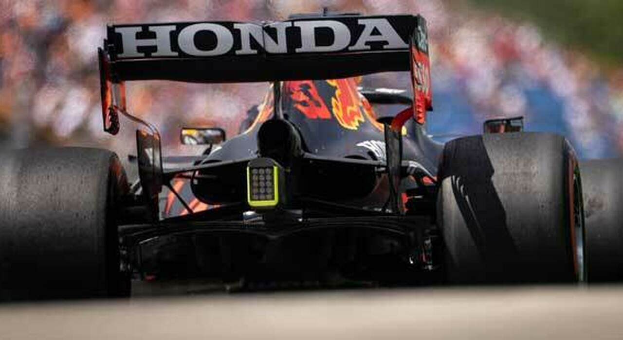 Il posteriore di una Red Bull Honda