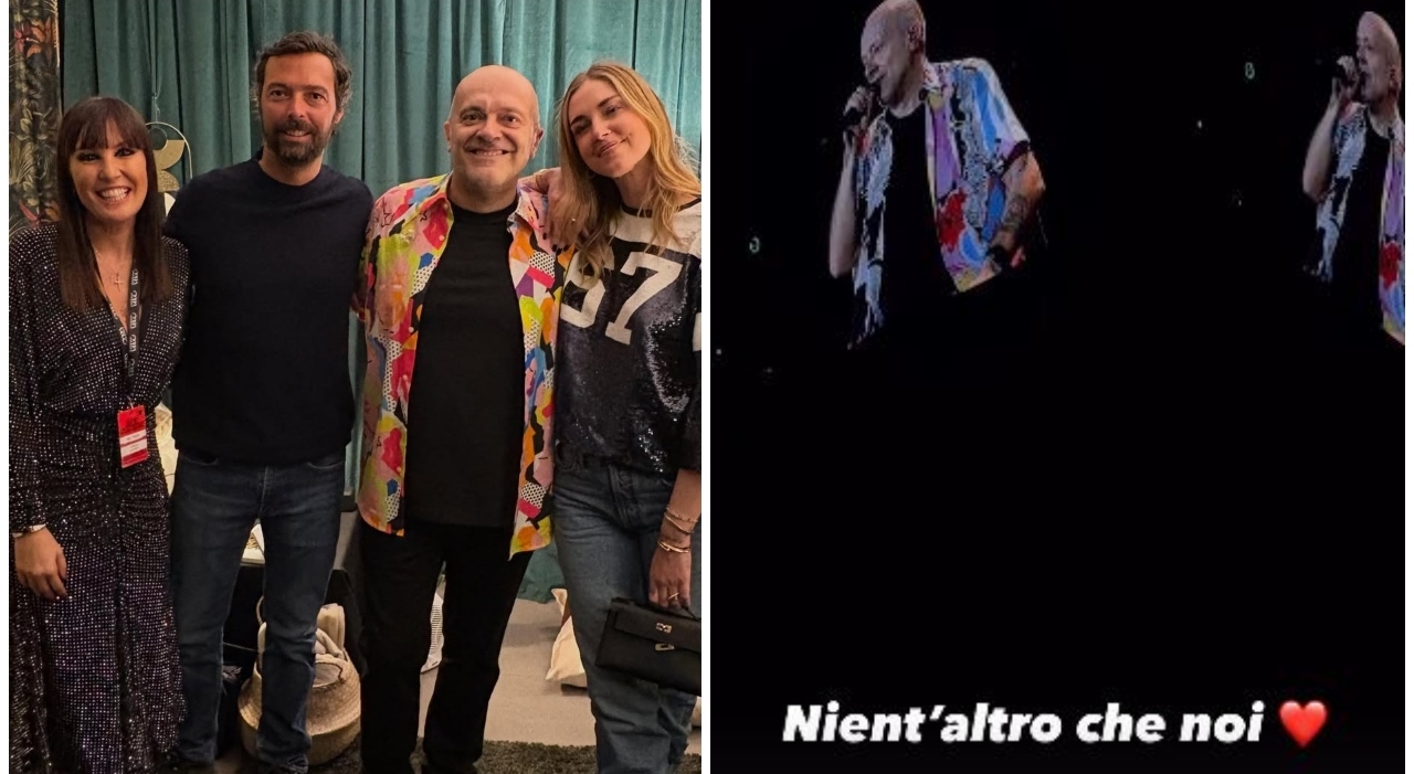 Chiara Ferragni e Tronchetti Provera al concerto di Max Pezzali: ?«Nient