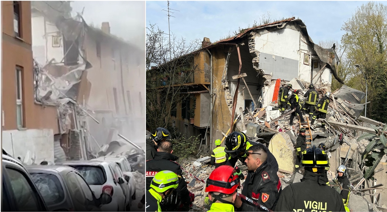 Roma, esplosione a Monteverde: crolla una palazzina di 2 piani, probabile fuga di gas. Estratta vivo un uomo