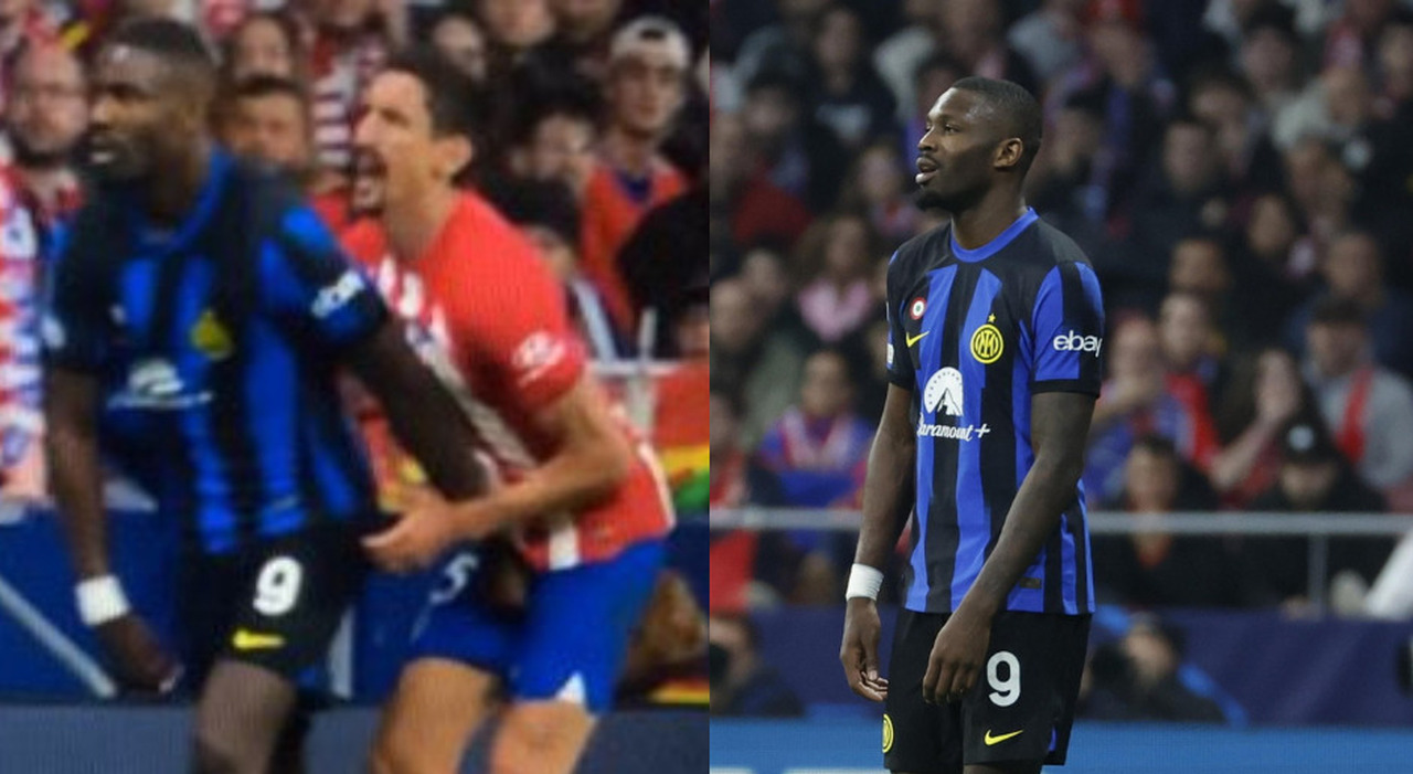 Thuram y la polémica acción contra Savic: Un momento de tensión en el Atlético Madrid-Inter