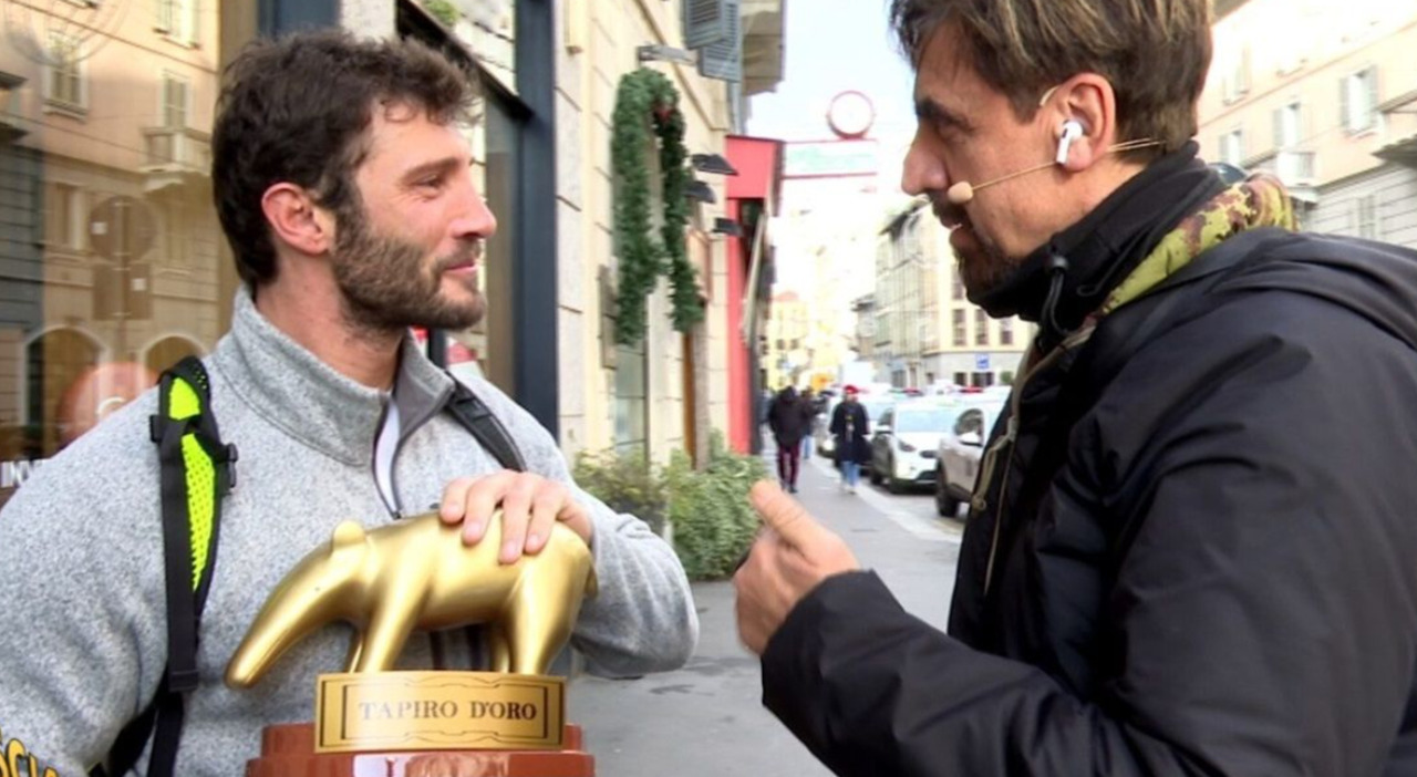 Stefano De Martino erhält den Tapiro D'oro für seine Untreue