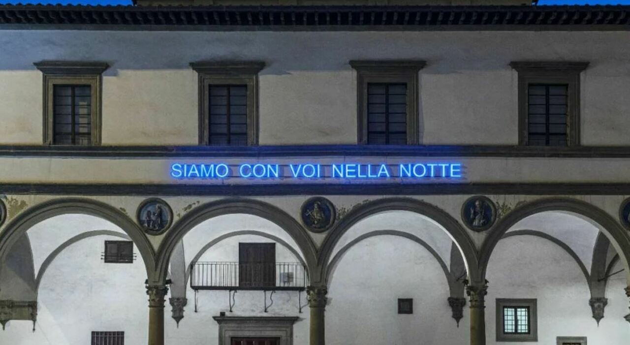 Una delle installazione nel carcere femminile della Giudecca a Venezia