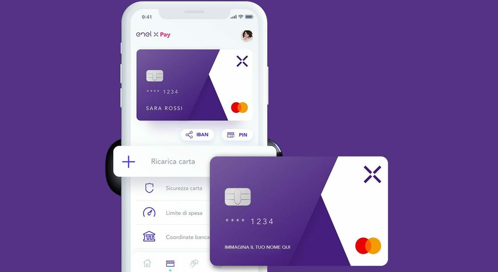 Il conto on line e la app di Enel X Pay