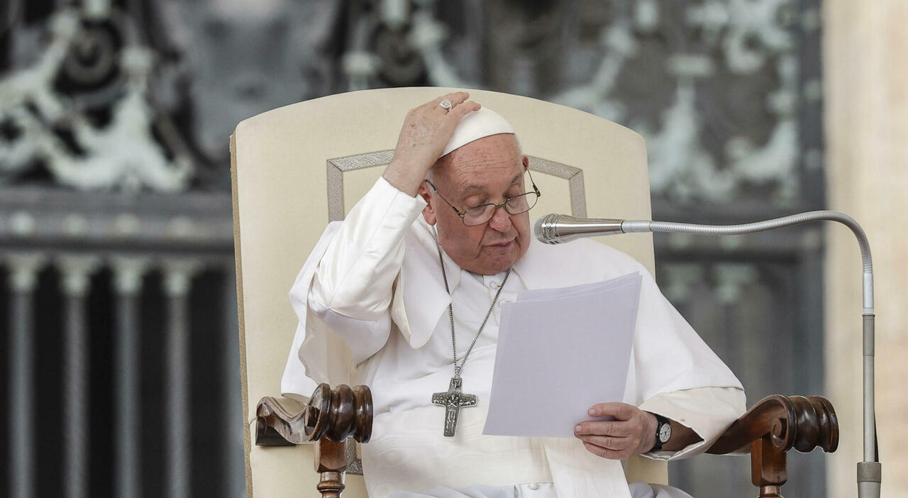 Jubiläum 2025 Papst Franziskus die Heilige Pforte in Rebibbia