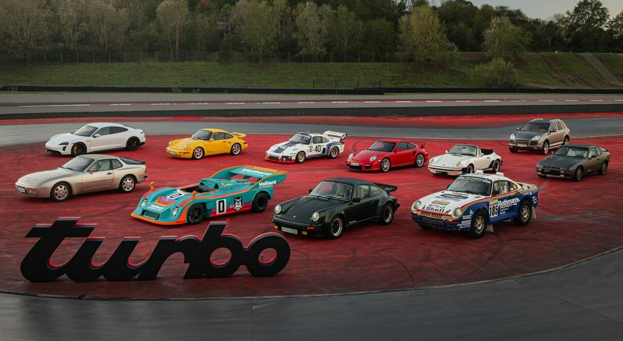 Alcuni dei modelli Porsche dotati di Turbo che saranno esposti alla Retro Classic