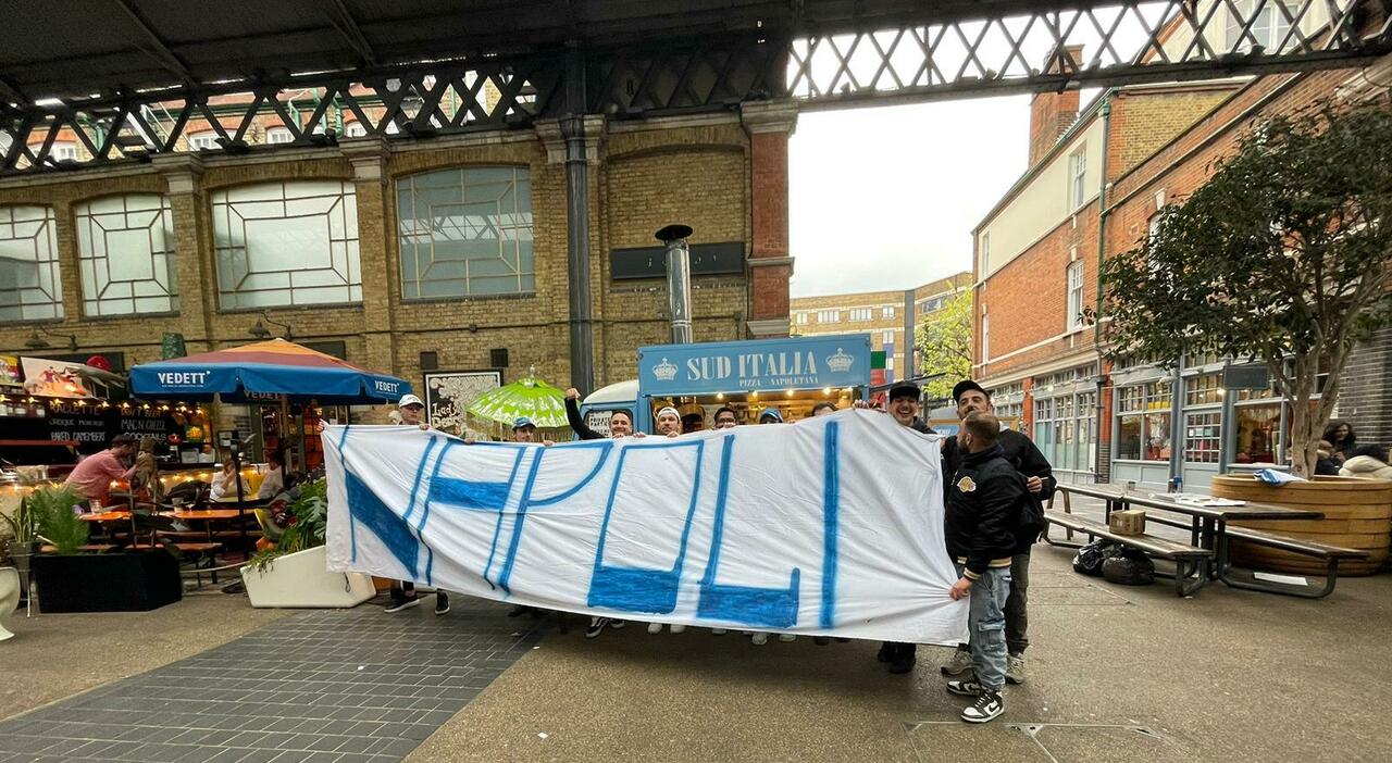 Scudetto to Naples, Naples in London preparing to party: “We will conquer Leicester Square”