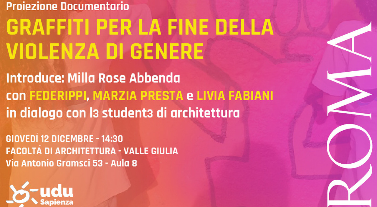 Il documentario dell’Ong Rede Nami viene proiettato alla facoltà di Architettura